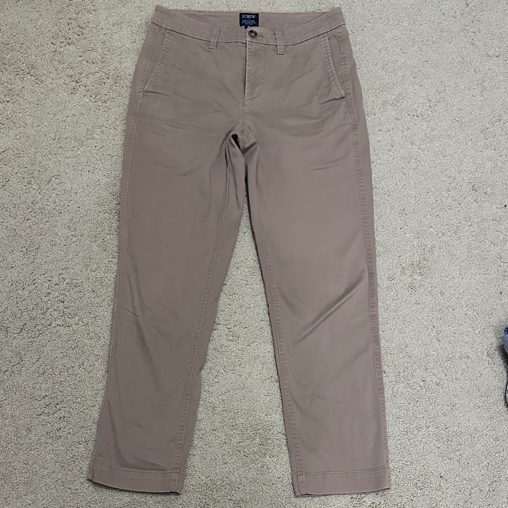 J. Crew Women’s Chino Pants in Taupe Beige